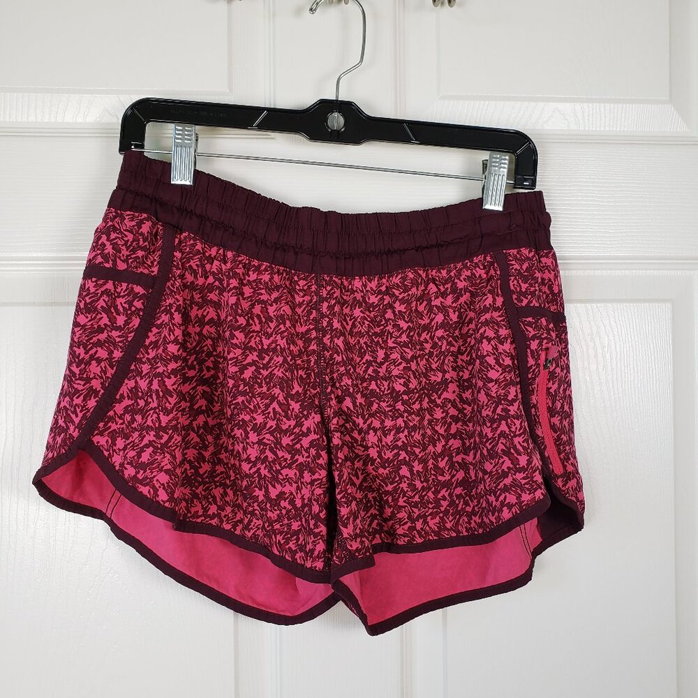 Lululemon Tracker Shorts Pink Burgundy Athletic shorts Size 12 Athletic